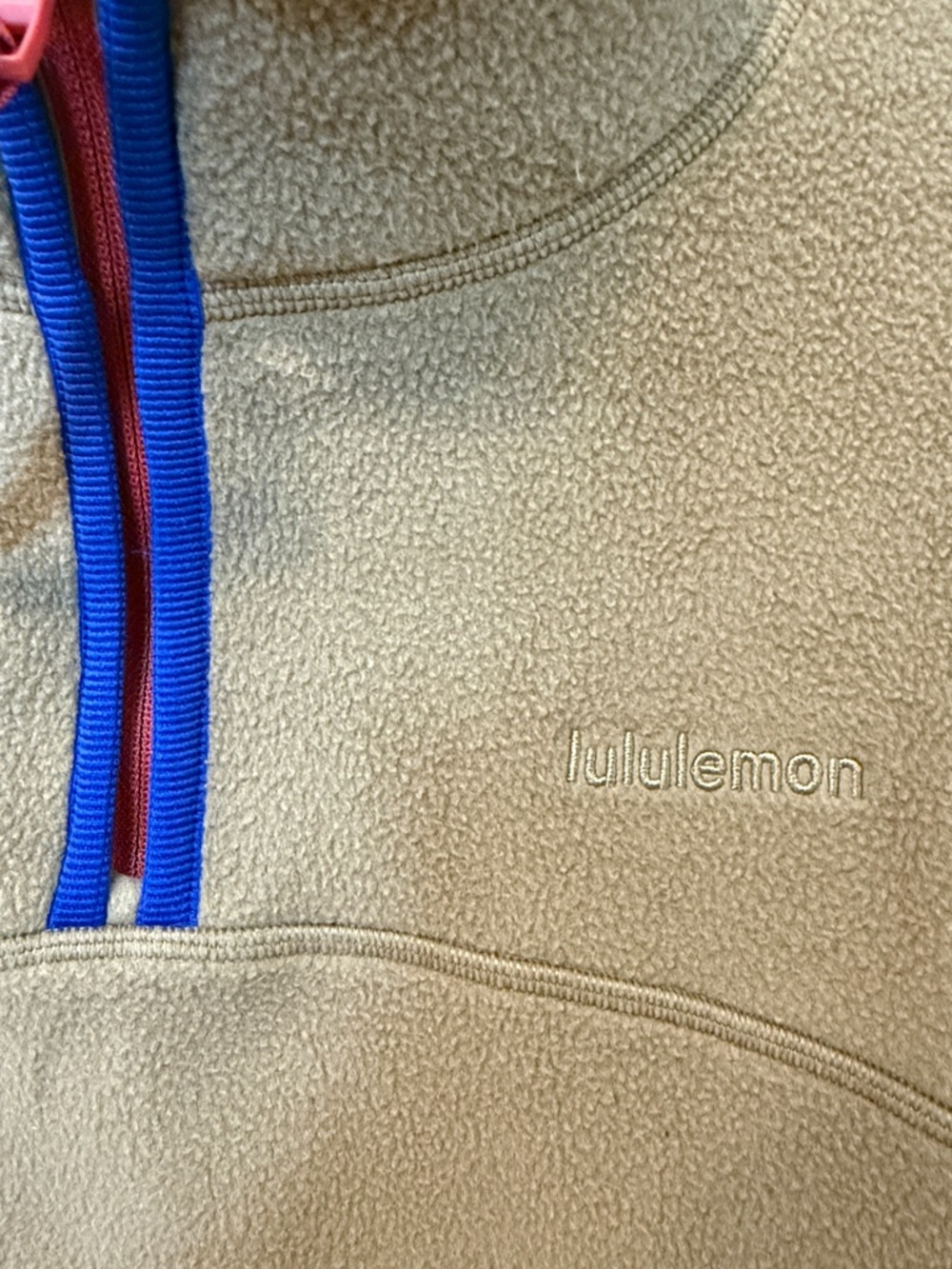 Lululemon Tumbled Fleece Half-Zip Jacket *Rare Color* - Picture 5 of 7